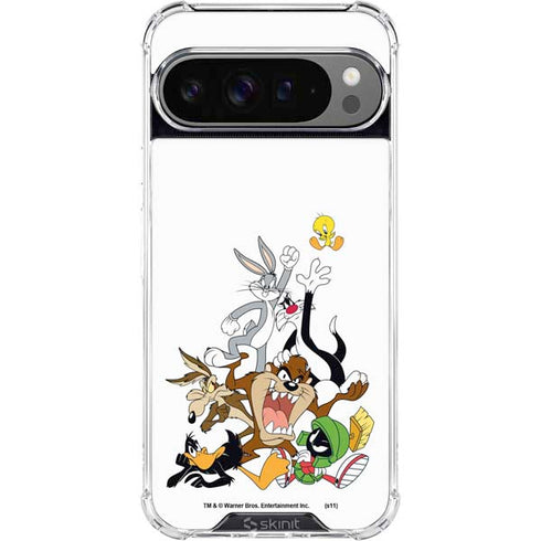Looney Tunes All Together Google Pixel 10 Pro XL Clear Case